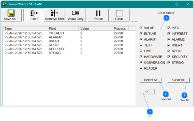 Viewing channel information